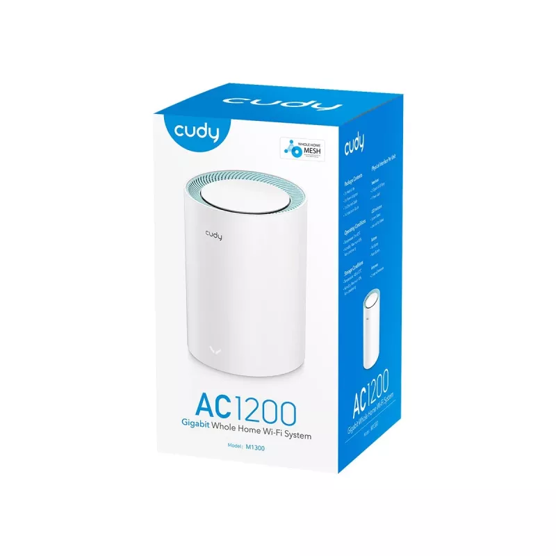 Mesh sistēma Cudy M1300 1-PACK