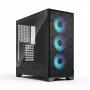 PC Case Fractal Design Pop 2 Air Melns TG RGB Midi Tower — ATX/Micro-ATX/Mini-ITX, 3x120mm priekšā, 1x120mm aizmugurē, 2.5 collu+3.5 collu nodalījumi