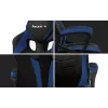 Huzaro FORCE 2.5 Zils MESH spēļu krēsls, sietiņa sēdeklis, melns/zils