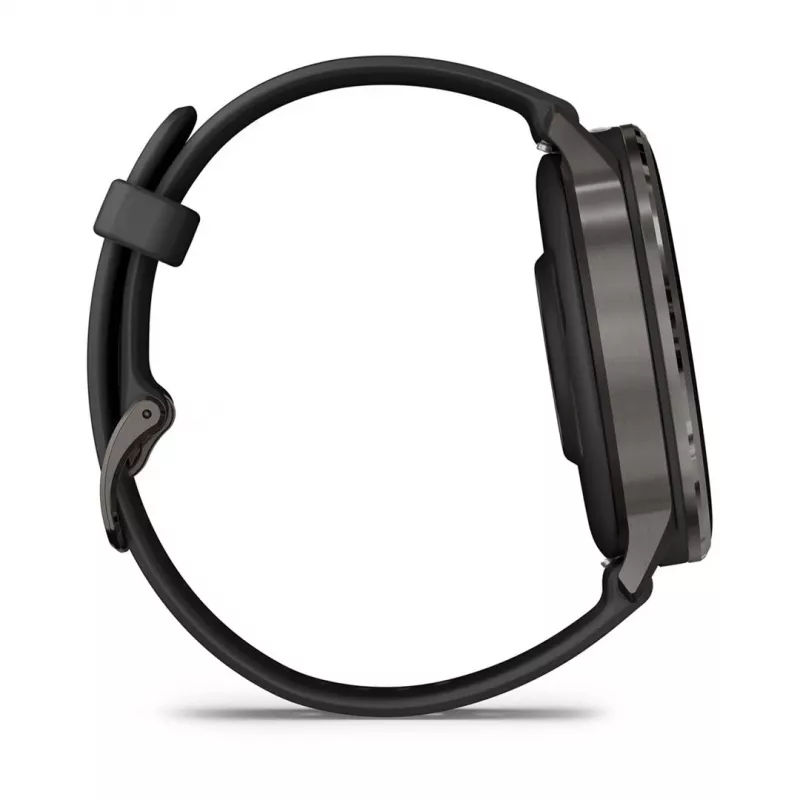 Viedpulkstenis GARMIN Venu 4 1,4 collu AMOLED GPS Melns, 45 mm korpuss, 8 GB, 12 dienu akumulators, 5 ATM