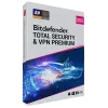 Bitdefender Total Security + Premium VPN | 5 PC | 1 gads | tikai ES