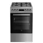 Gāzes-elektriskā plīts BEKO FSM52330DX 5 degļi 60 cm, energoefektivitātes klase A