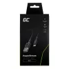 Green Cell KABGC24 lightning kabelis 0.3 m Melns