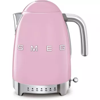Smeg KLF04PKEU tējkanna cadillac rozā, mainīga temperatūra