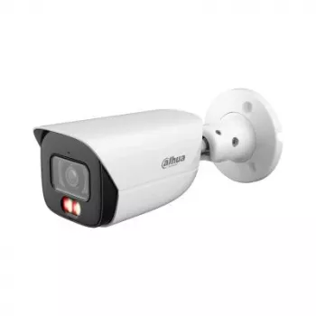 Lodes tipa IP kamera DAHUA IPC-HFW3649E-AS-IL — 6 MP CMOS, 3288×1850, PoE, līdzstrāva, griestu/sienas stiprinājums, balta