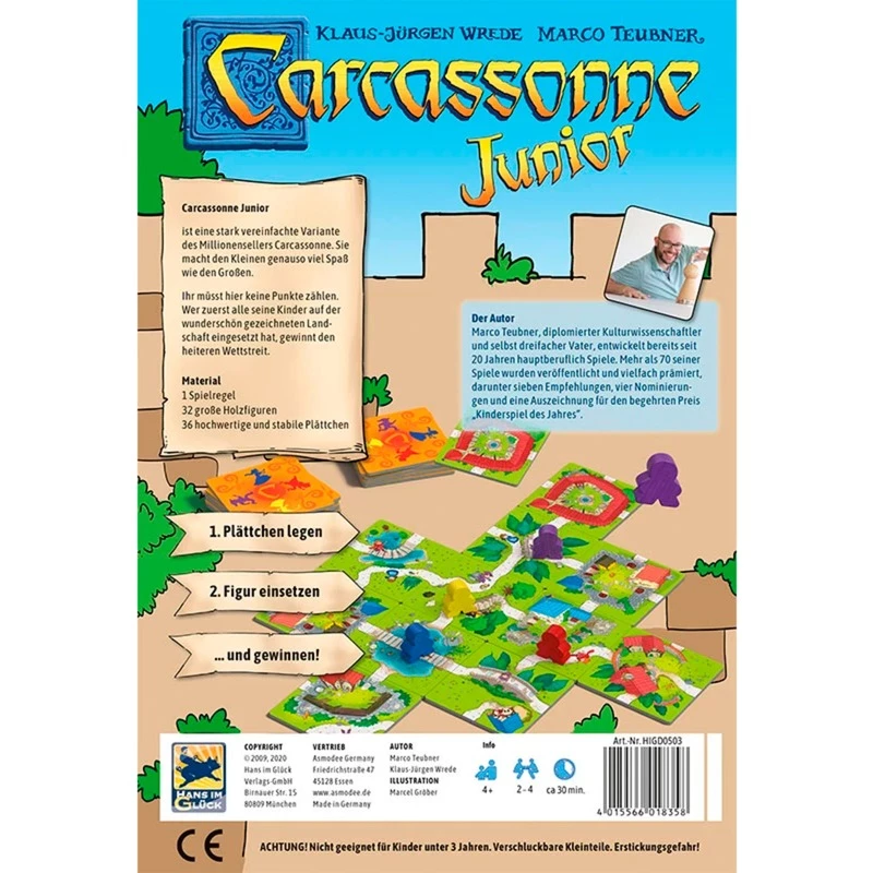 Carcassonne Junior ģimenes spēle