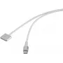 Renkforce RF-6437916 USB kabelis, balts