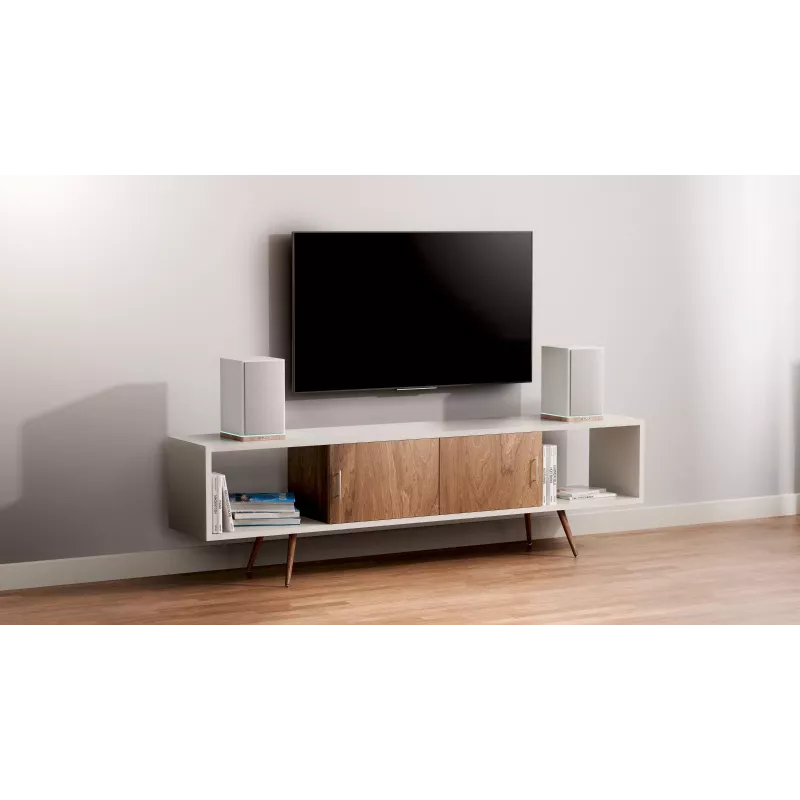 Pārnēsājams skaļrunis Blaupunkt BS60WH LED, balts