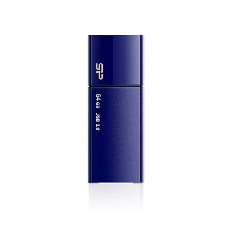 SILICON POWER Blaze B05 - USB zibatmiņa - 64 GB - USB 3.0 - Jūras zila