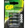 Vienreizlietojamā baterija GP baterijas Lithium 103173 AAA