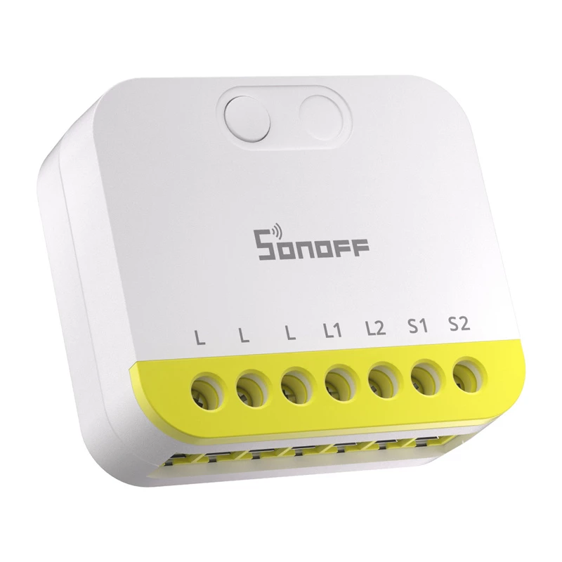 Divkanālu mini slēdzis bez N vada Sonoff MINI-ZB2GS-L ZigBee