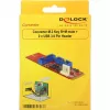 Delock Converter M.2 Key B+M vīrietis > 2 x USB3.0 Pin Header - USB-Adapteris - M.2 Karte - USB3.0 (iekšējais) x 2 (62843)