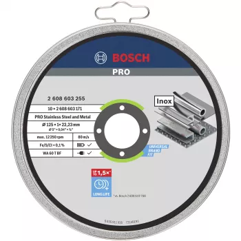 Apļveida zāģa asmens Bosch WA 60 T BF 12.5 cm