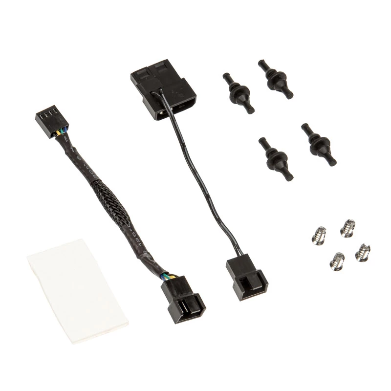 SilverStone SST-FQ122 120 mm korpusa ventilators — balts