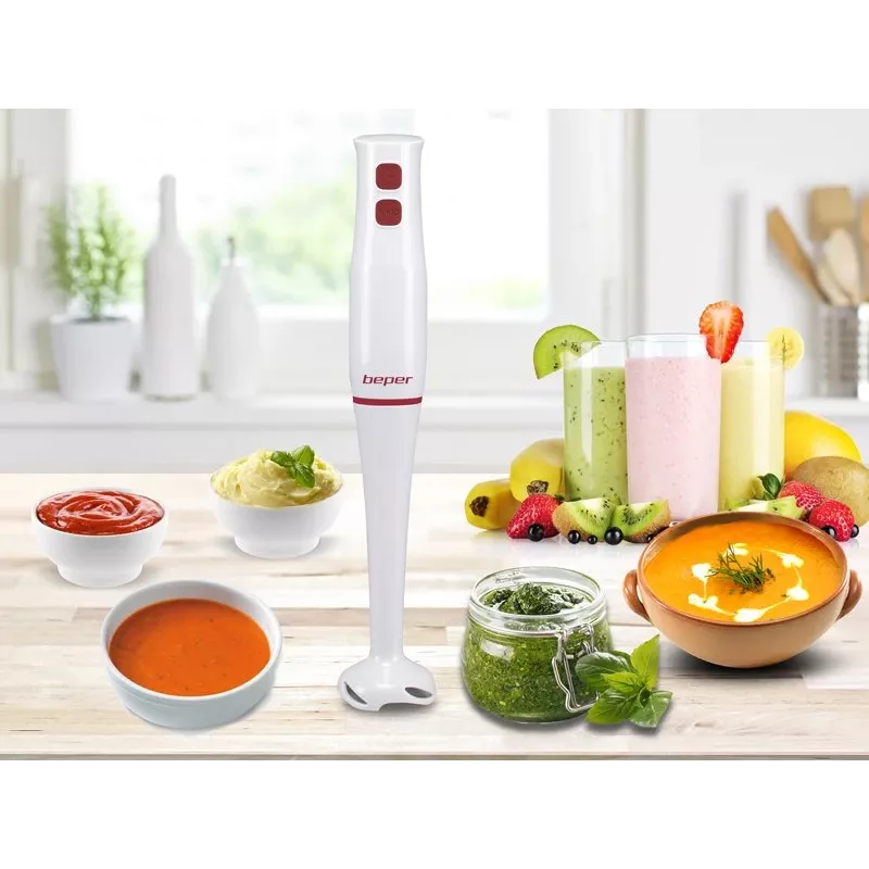Iegremdējamais blenderis Beper P102FRU003 Sarkans Balts