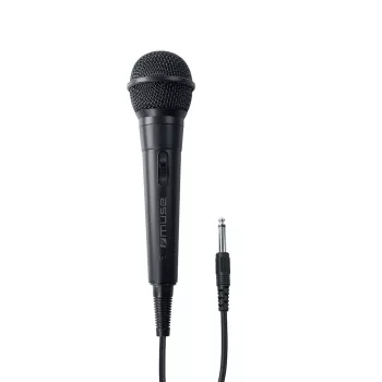 Vadu skatuves mikrofons Muse MC-20 B — jutība -73 dB, 30–15000 Hz, 3 m kabelis, 6,35 mm ligzda, melns