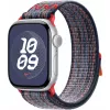 42 mm zila/sarkana Nike Sport Loop