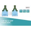 Tīkla savienojuma vads DIGITUS CAT5e U/UTP, 3 m, RJ-45 uz RJ-45, zaļš