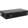 USB centrmezgls Exsys EX-11217HMVS — 7 pieslēgvietu metāla centrmezgls ar 15 kV ESD aizsardzību