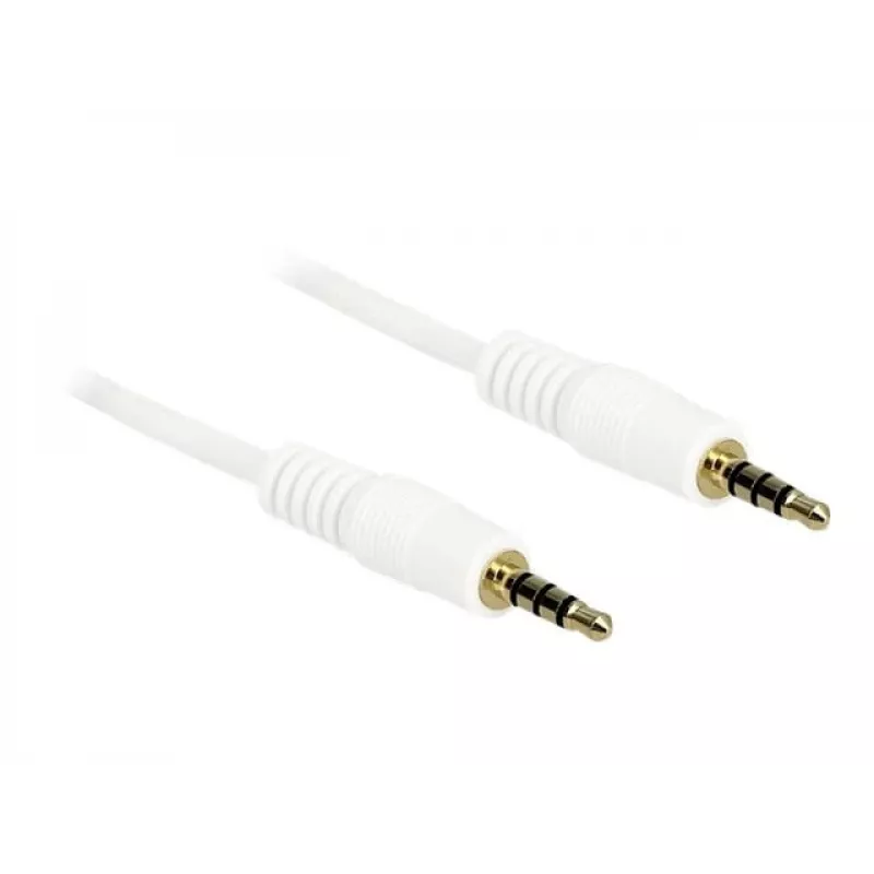 Audio kabelis 3.5 mm DeLOCK 83441 2 m balts