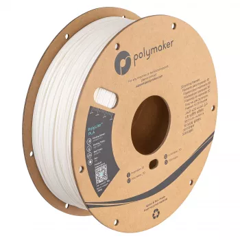 3D drukas materiāls Polipienskābe PLA Balts 3 kg Polymaker PA02036