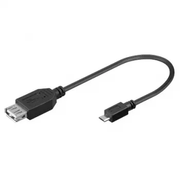 USB A mātīte uz Micro USB tēviņa kabelis SBOX 0,1 m