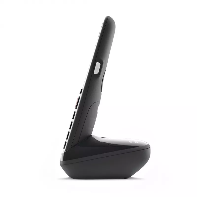 Gigaset E720 Analogais/DECT telefons ar zvanītāja ID Melns