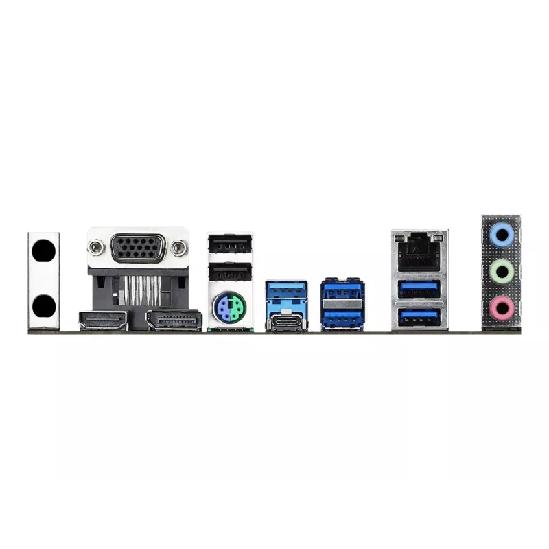 ASRock B550M Pro4 AM4 Micro-ATX galvenes plate