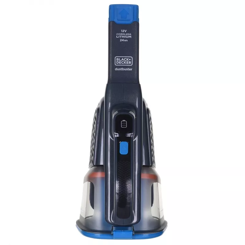 Rokas putekļsūcējs Melns & Decker Dustbuster BHHV320B-QW, bezvada 12V Li‑Ion, 0,7 L bez putekļu maisiņa, 25 AW vilkmes jauda