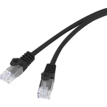 BASETech BT-1717480 tīkla kabelis melns 10 m Cat5e U/UTP (UTP) (BT-1717480)