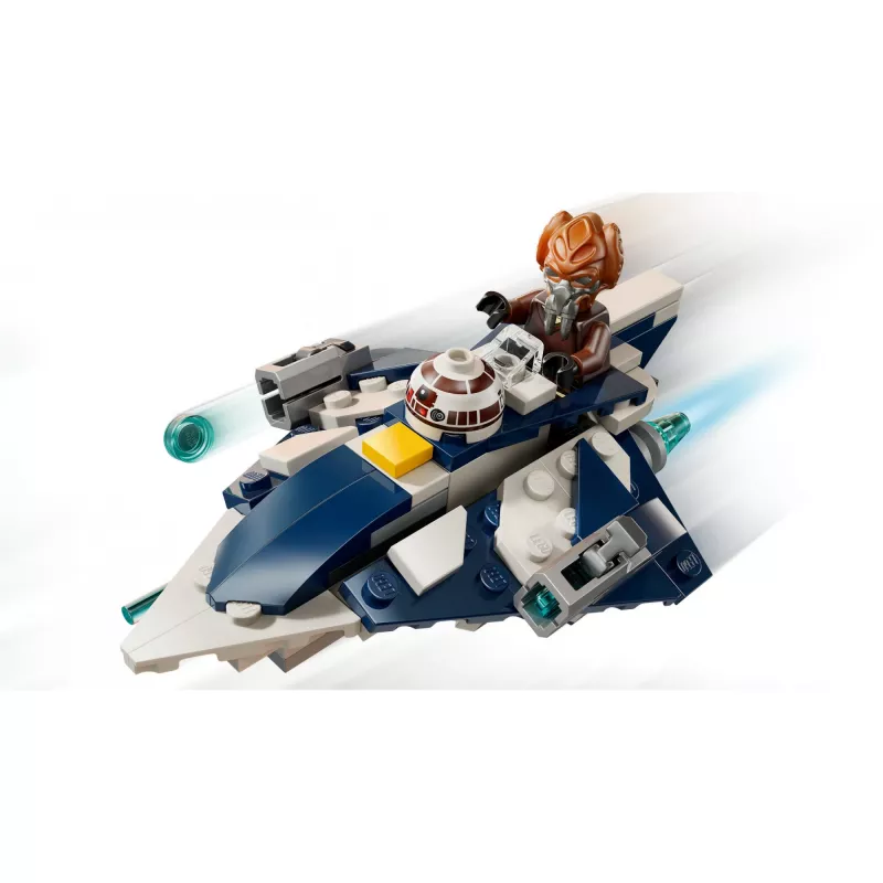LEGO Microfighter Star Wars Plo Koon's Jedi Starfighter 75400 — 89 gabali, 1 minifigūra, vecumam 6+