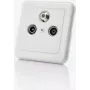 Fuba GAD 300 antenas ligzda Sat 3-Loch Enddose (22520050)