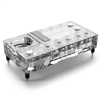 Rezervuārs Alphacool Core Distro Plate caurspīdīgs akrils 125x240x68.8mm