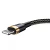 Baseus Cafule kabelis USB Lightning 1,5 A 2m (zelta+melns)