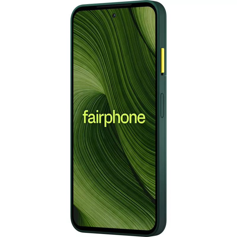 Fairphone The (Gen 6) 16 cm (6.31 inch) Dual SIM Android 15 5G USB Type-C 8 GB 256 GB 4415 mAh Zaļš
