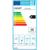 Cata tvaika nosūcējs GC DUAL A 45 XGWH, energoefektivitātes klase A, platums 45 cm, 820 m³/h, skārienjutīga vadība, LED, balts stikls
