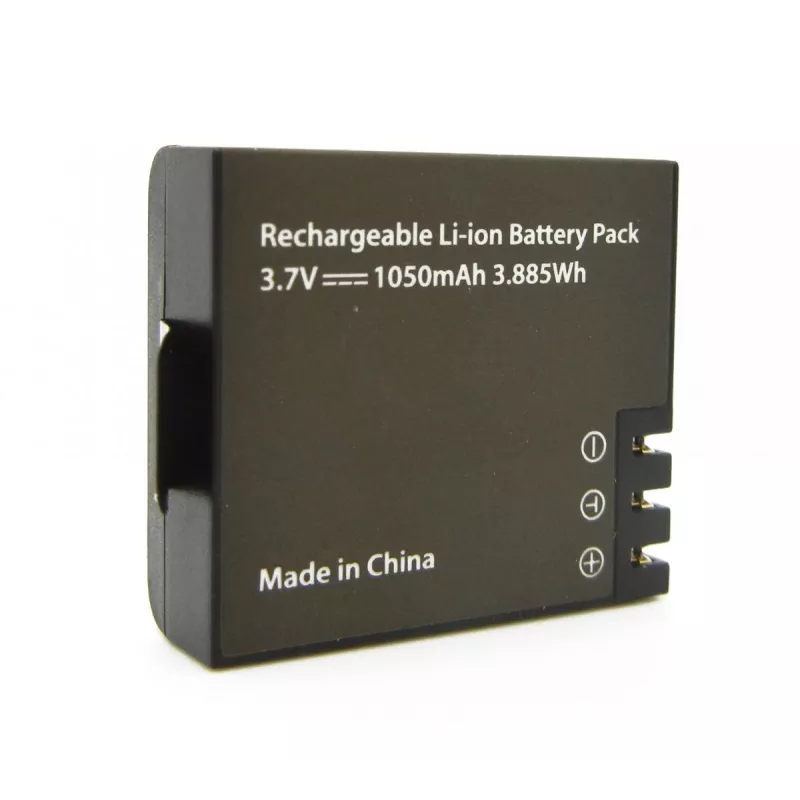 GoXtreme 1050mAh 3.7 V akumulators modeļiem Rallye, Endurance, Discovery un Pioneer