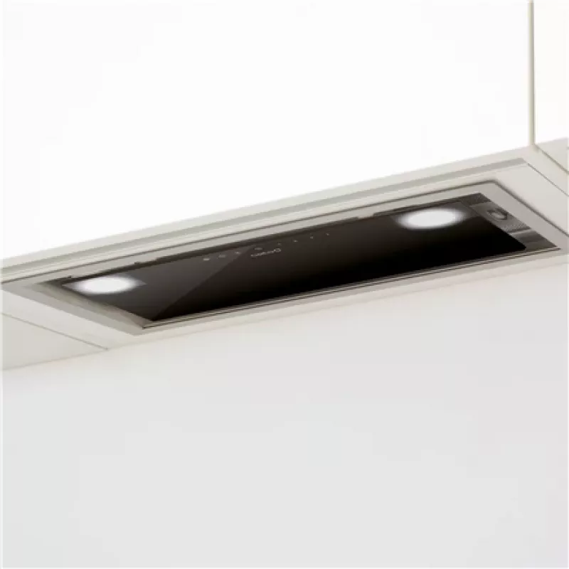 Iebūvējams tvaika nosūcējs CATA GC DUAL BK — 492 mm platums, 1200 m³/h, metāla filtrs, 50 dB