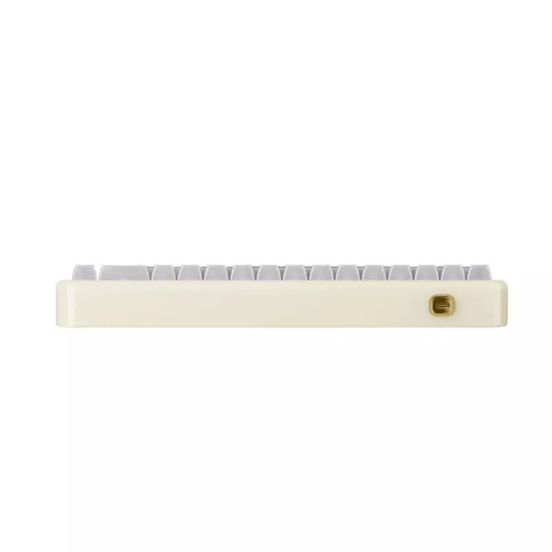 Mehāniskā spēļu tastatūra AKKO YU01 balta Jade 65% RGB ar Piano Pro slēdžiem