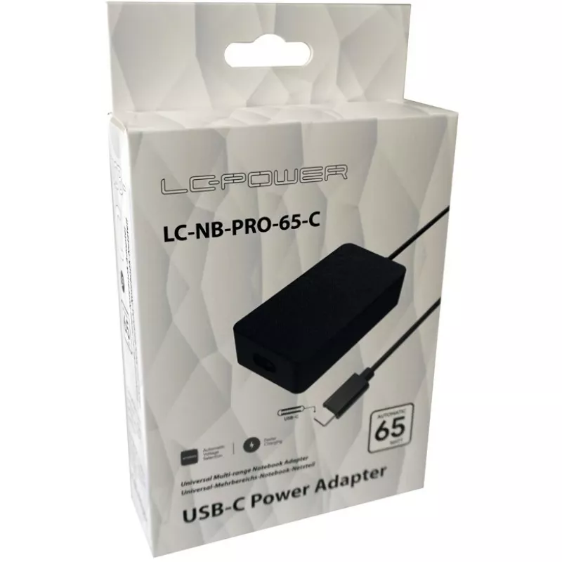 strāvas adapteris LC-Power LC-NB-PRO-65-C
