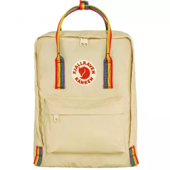 Fjällräven Kanken Rainbow mugursoma Ikdienas mugursoma Ozola Vinylon
