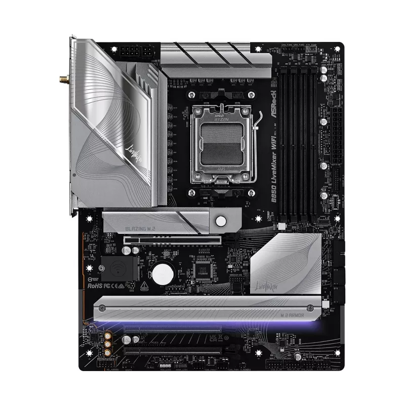 ASRock B850 LiveMixer WiFi ATX mātesplate