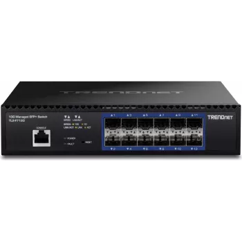 TRENDnet TL2-F7120 - slēdzis - pārvaldāms - 12 x 10 Gigabit SFP+ - uzstādāms plauktā - atbilst TAA (TL2-F7120)