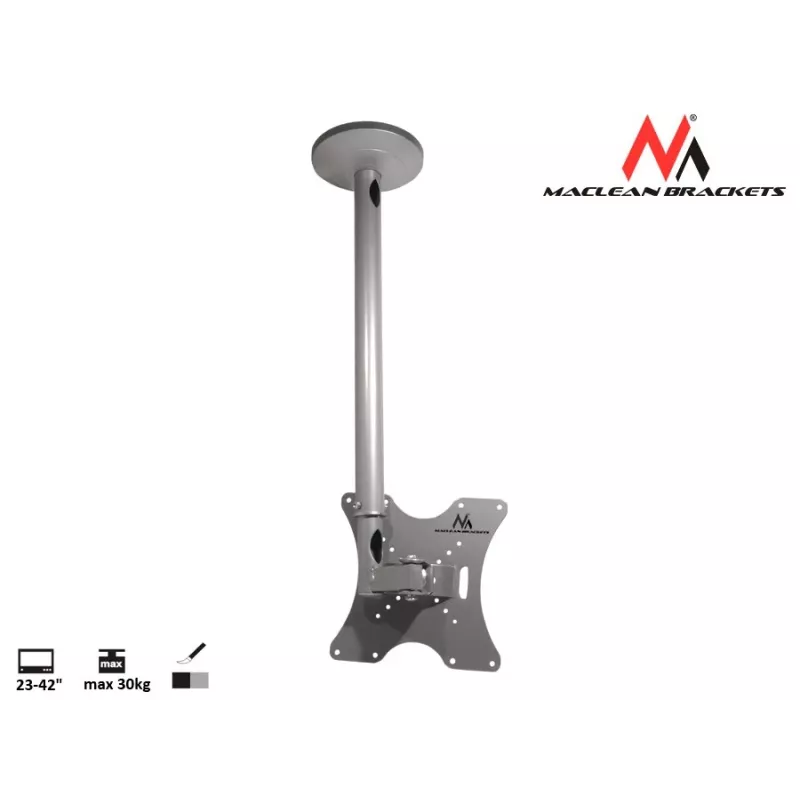 Maclean MC-504A S regulējams griestu kronšteins 23-42 30kg