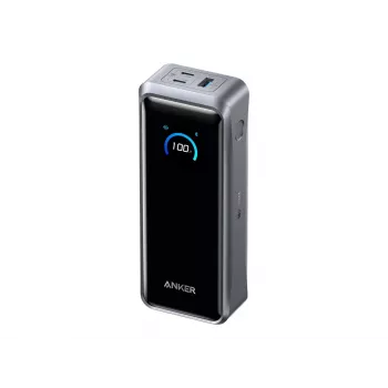 Anker Prime power bank - USB, 2 x USB-C - 300 vati | 26250 mAh | Melns