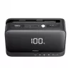 Portable charger Baseus Super Energy 6000 mAh — jump starter, LiPo 6000 mAh, 300 A start current, 150 PSI, built-in display & flashlight, USB-C + USB-A, Melns