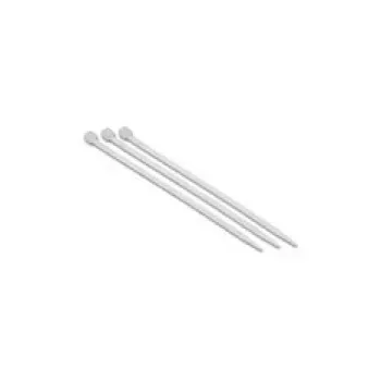 Synergy 21 ALLNET 19inchzbh. Kabeļu saites L160xW2.6mm 100-gab. caurspīdīgas