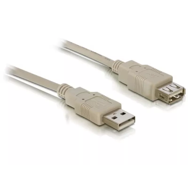 USB 2.0 pagarinātāja kabelis DeLOCK 82240 3 m pelēks