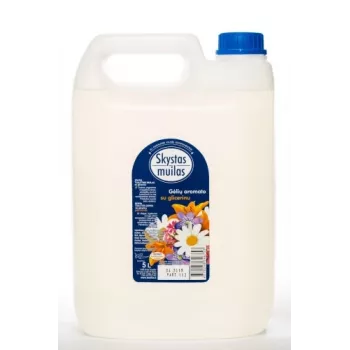 Šķidrās ziepes ar glicerīnu, bez krāsvielām, 5l