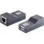 Ethernet kabeļu komplekts ShiverPeaks 75608 — Cat5e, 6 m kopējais garums, RJ45 komutācijas kabeļa pagarinājums